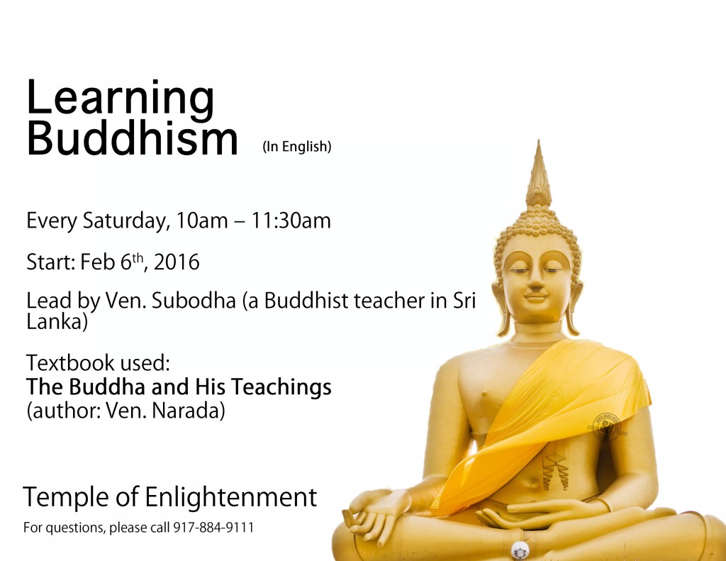 Learning-Buddhism-2016-Ven.Subodha-poster